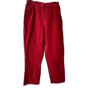 Vintage L.L. Bean corduroy Red Pants